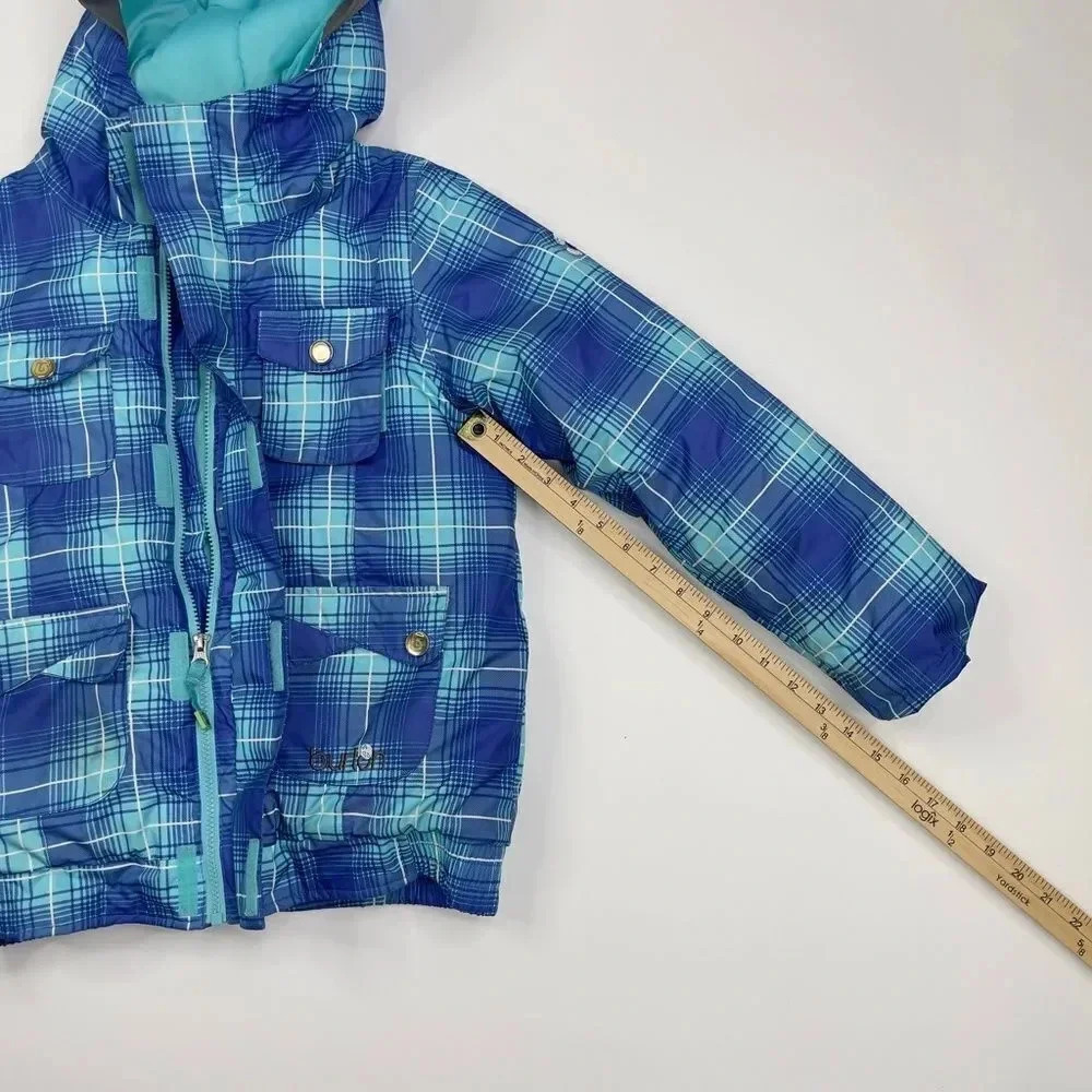 Burton Twist Bomber Insulated Plaid Jacket - Picture 8 of 16